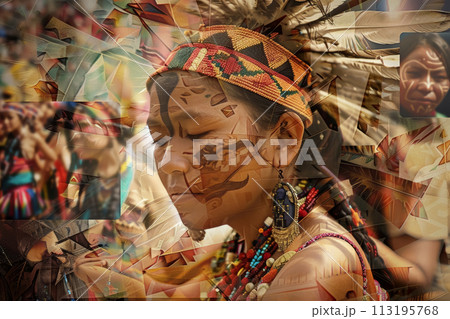 Vibrant Traditional Dance Celebration 113195768