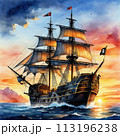Large Pirate Ship 113196238