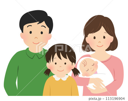家族のベクターイラスト 113196904