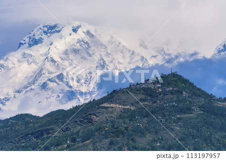 サランコットの丘とアンナプルナ南峰 / Annapurna South, Nepal サランコットの丘とアンナプルナ南峰 / Annapurna South, Nepal 113197957