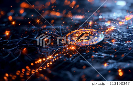 ビットコインの周りに広がるビット 113198347