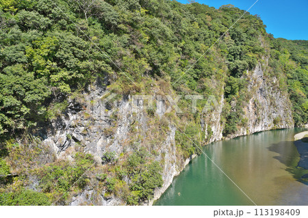 【立神峡】 熊本県八代郡氷川町立神 113198409