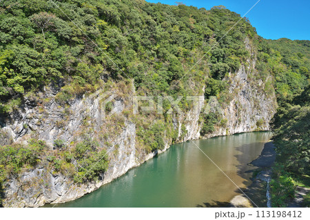 【立神峡】 熊本県八代郡氷川町立神 113198412