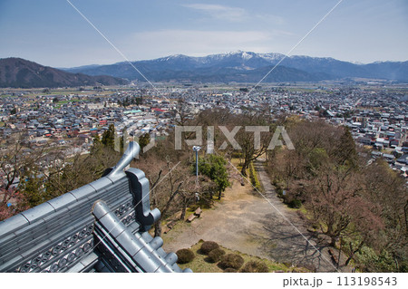さくらの開花を待つ大野城 さくらの開花を待つ大野城 113198543