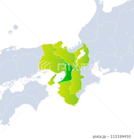 大阪府地図と関西地方 大阪府地図と関西地方 113199450