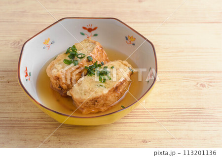 油揚げの肉詰め餡かけ 113201136