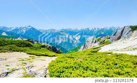 夏の燕岳登山（燕山荘～燕岳山頂） 113201174
