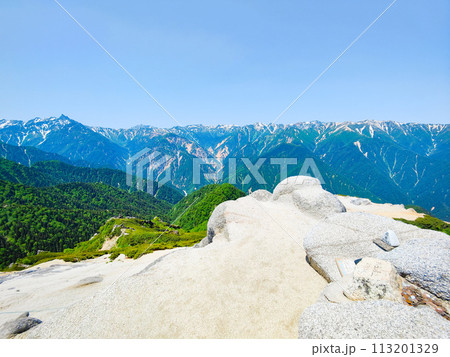 夏の燕岳登山(燕岳山頂からの眺望) 夏の燕岳登山(燕岳山頂からの眺望) 113201329