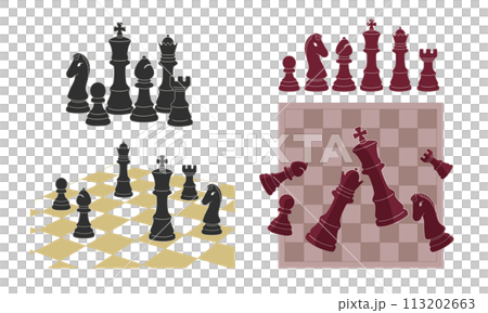 Chess, chess pieces, chess board, king 113202663