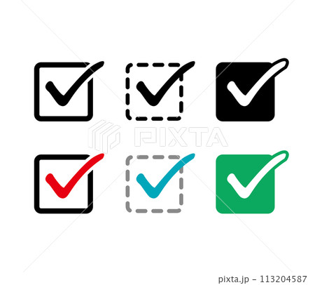 チェックボックスセット 113204587