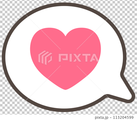 love speech bubble love speech bubble 113204599