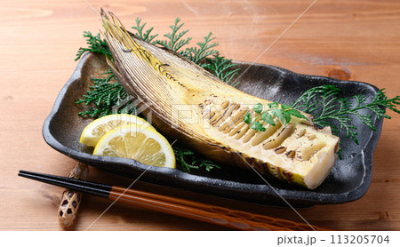 春の味覚 焼き竹の子 春の味覚 焼き竹の子 113205704