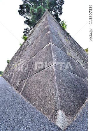 日本最大の城　「江戸城天守台」皇居・本丸 113207336