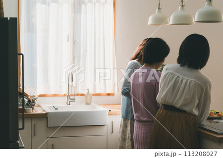 a forty-something woman a forty-something woman 113208027