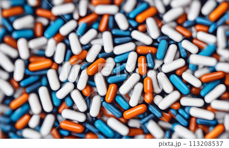 Abstract blur backdrop of medicine-related items Abstract blur backdrop of medicine-related items 113208537