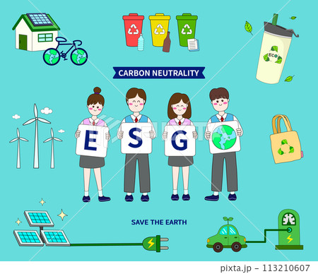 Design - Green Energy - Environmental Protection - ESG Companies' Environmental Protection Posters Design - Green Energy - Environmental Protection - ESG Companies' Environmental Protection Posters 113210607