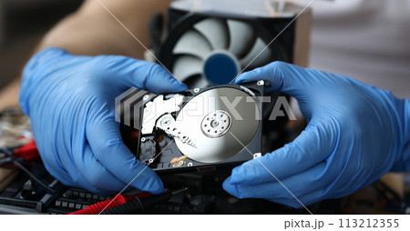 Hdd pc repair service concept Hdd pc repair service concept 113212355