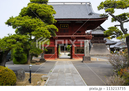 海巌山 徳願寺 仁王門 千葉県市川市本行徳 海巌山 徳願寺 仁王門 千葉県市川市本行徳 113213735