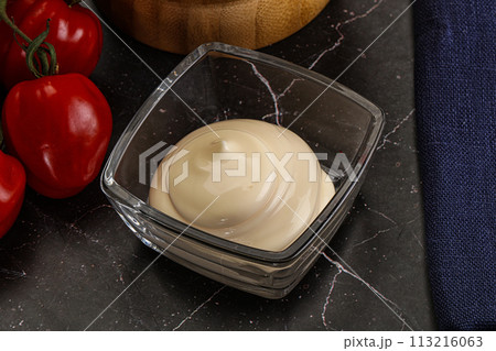 Creamy dip dressing sauce Mayonnaise 113216063