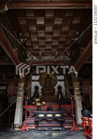景徳山安国寺の仏殿 113216087