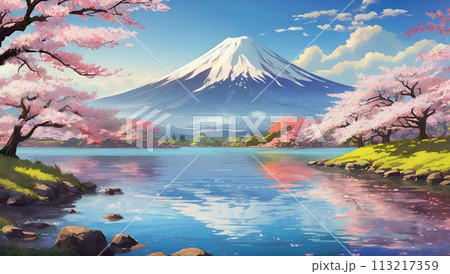 富士山（春） 113217359
