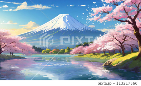 富士山（春） 113217360