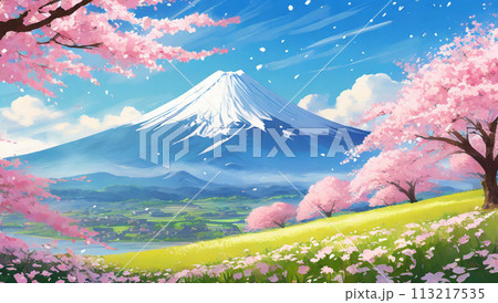 富士山（春） 113217535