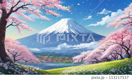 富士山（春） 113217537