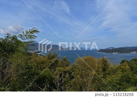 滝上弓ヶ観展望台からの天橋立 113218208