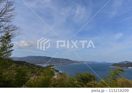 滝上弓ヶ観展望台からの天橋立 113218209