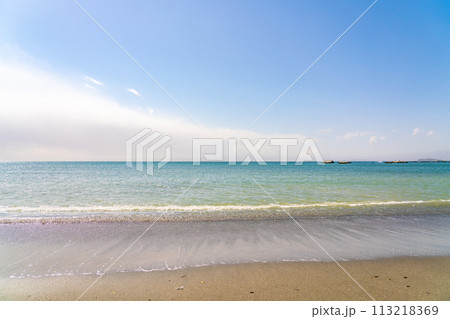 美しい海とさわやかな空 美しい海とさわやかな空 113218369
