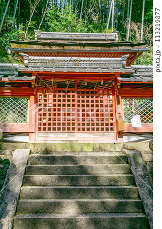 京都府八幡市八幡高坊の石清水八幡宮 摂社 石清水社 京都府八幡市八幡高坊の石清水八幡宮 摂社 石清水社 113219877