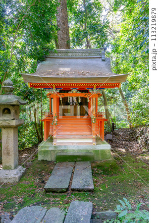 京都府八幡市八幡高坊の石清水八幡宮　末社　水分社 113219879