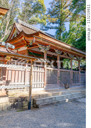 京都府八幡市八幡高坊の石清水八幡宮　摂社　若宮殿社（重要文化財）女の守護神 113219911