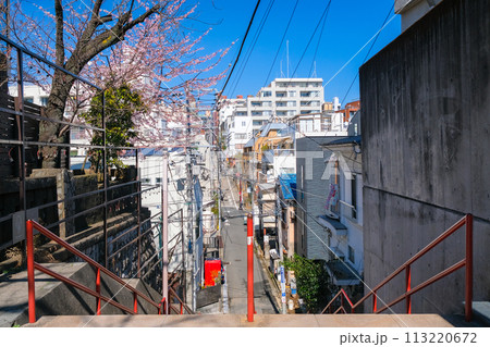東京都新宿区 須賀神社石段 東京都新宿区 須賀神社石段 113220672