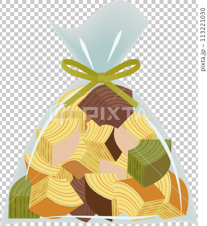 bagged baumkuchen bagged baumkuchen 113221030