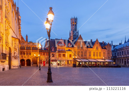 Burg Square in Bruges, Belgium 113221116