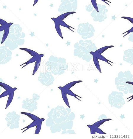 swallow bird pattern 113221432