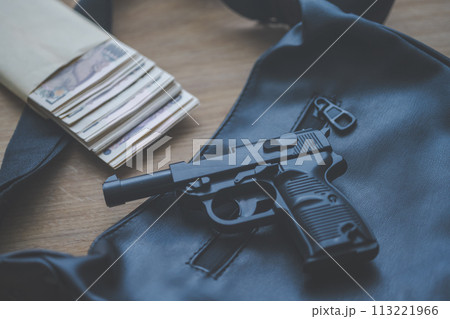 犯罪のイメージカット 113221966