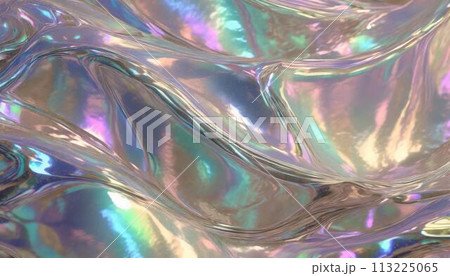 ホログラムフィルムのテクスチャ 113225065