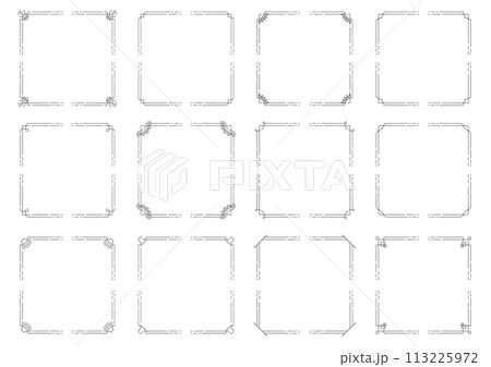 コーナーデザイン フレームセット コーナーデザイン フレームセット 113225972