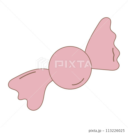 candy pink wrapper sweet food icon element candy pink wrapper sweet food icon element 113226025