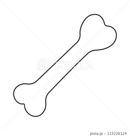 bones halloween man scary line icon element 113226124
