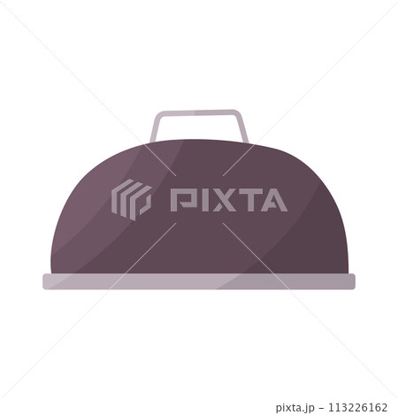grill cover black fry barbecue element icon grill cover black fry barbecue element icon 113226162
