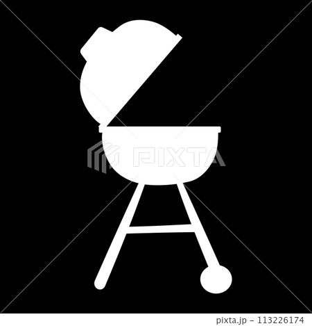 grill black apparatus fry black white barbecue grill black apparatus fry black white barbecue 113226174