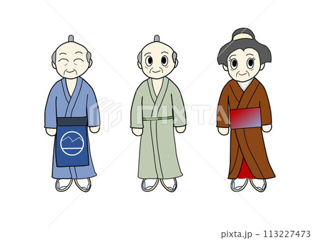 江戸の町人⑥（高齢者） 113227473