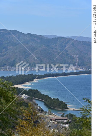 山から見た天橋立 113228663