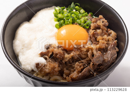 牛肉とろろ玉子　ぶっかけうどん 113229628