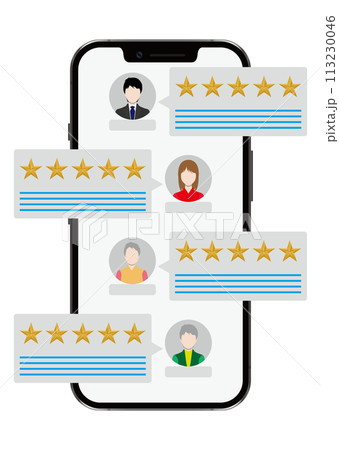 スマートフォンと口コミ 113230046