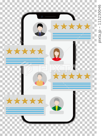 スマートフォンと口コミ 113230046